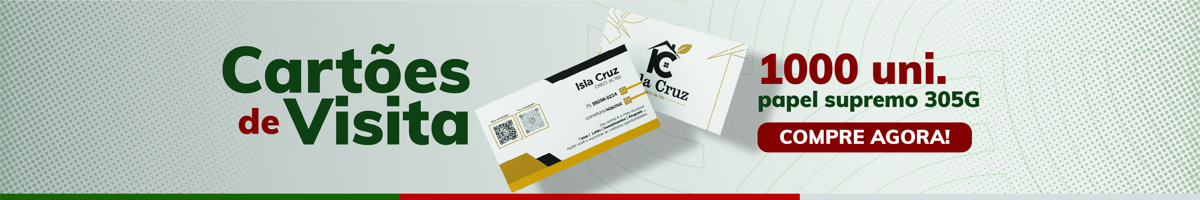 Banner Cartão de Visita