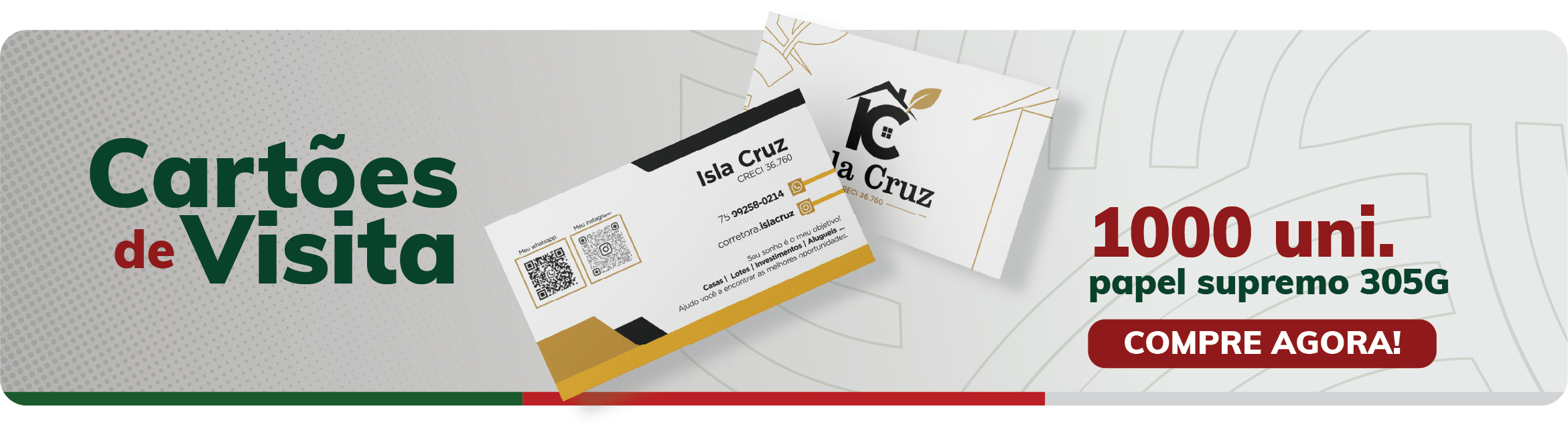 Banner Cartão de Visita