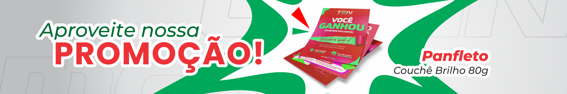 Banner Promoção Panfleto