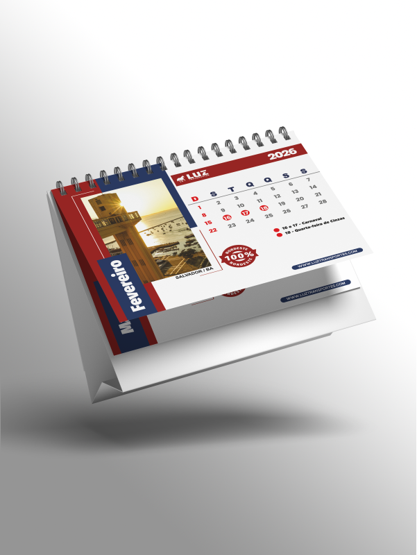 Calendário de Mesa